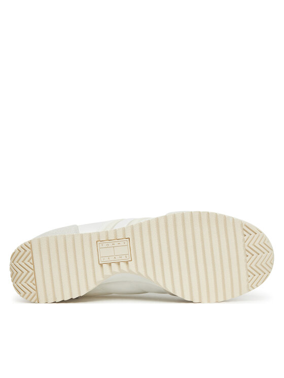 Tommy Jeans Laisvalaikio batai Tommy Jeans Tjm Retro Runner Cleated EM0EM01527 Balta