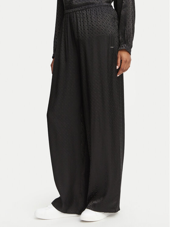 BOSS BOSS Pantalones de pijama 50570988 Negro Relaxed Fit