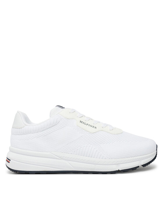 Tommy Hilfiger Sneakers Tommy Hilfiger Lightweight Rwb Knit FM0FM05423 Alb