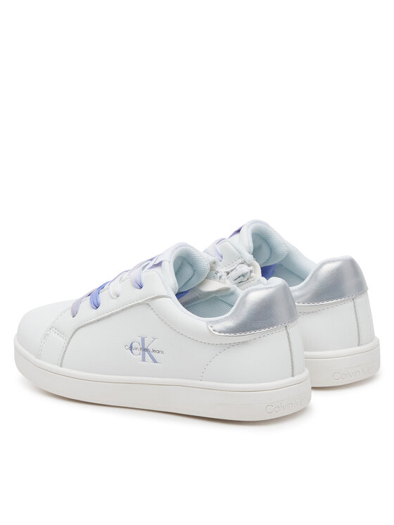 Calvin Klein Jeans Sneakers Calvin Klein Jeans Low Cut Lece-UP V1A9-82009-1355X S Alb