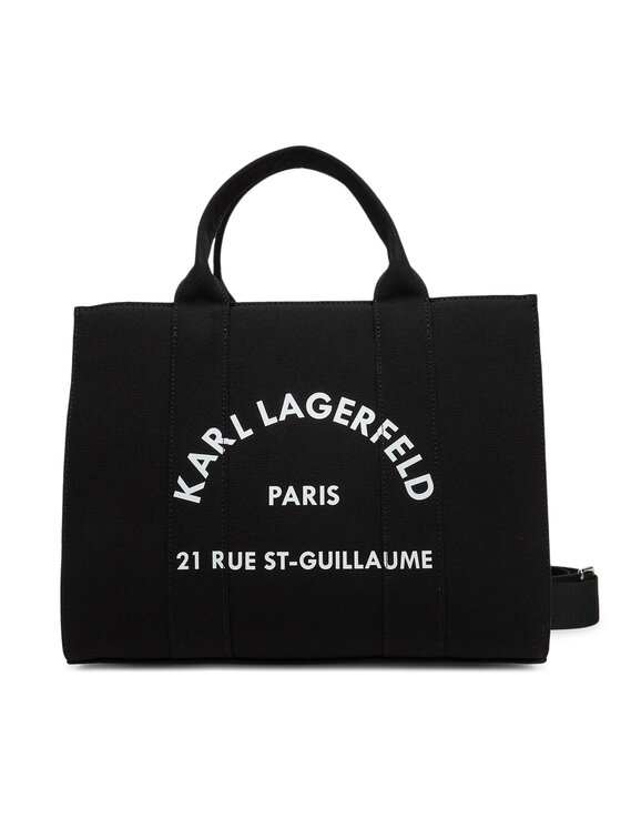 KARL LAGERFELD Kabelka KARL LAGERFELD A1W50010 Černá