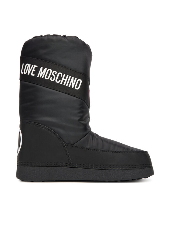 LOVE MOSCHINO Škornji za sneg LOVE MOSCHINO JA24032G1NISA000 Črna