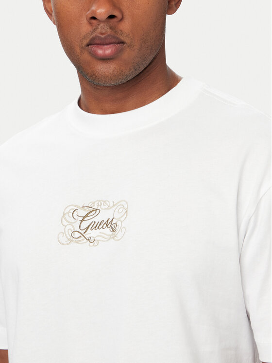 Guess Guess Футболка M6YI50 K4236 Білий Oversize