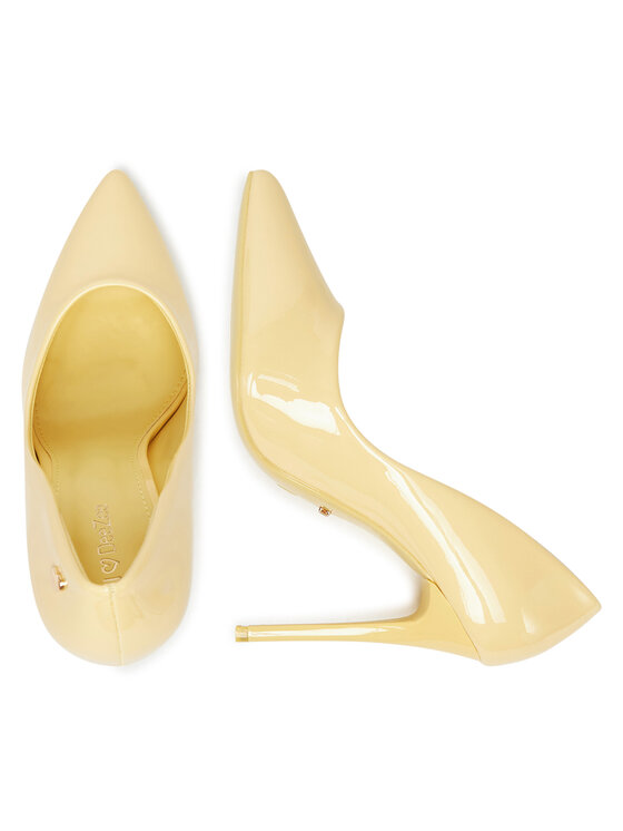 DeeZee Γόβες DeeZee AB2-4503A Κίτρινο