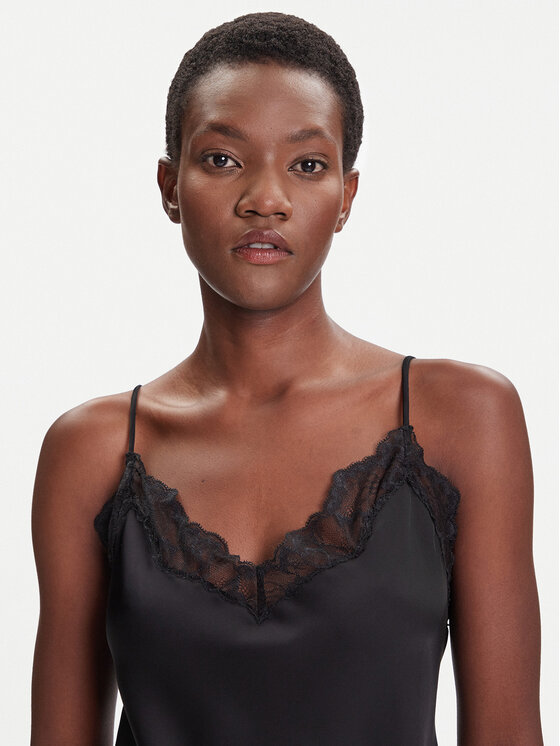 Calvin Klein Calvin Klein Top LV044C101G Crna Regular Fit