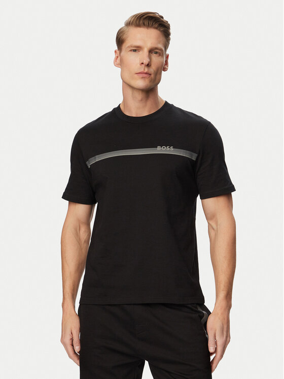 BOSS BOSS Camiseta Authentic 50561470 Negro Regular Fit
