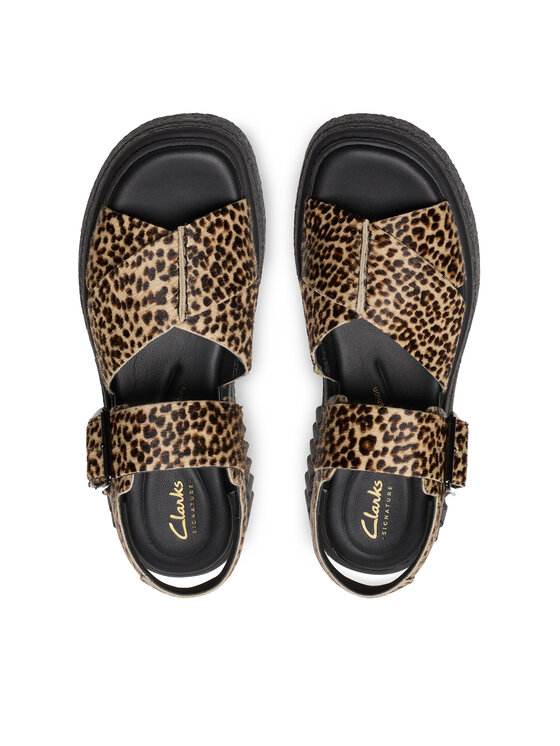 Clarks Босоніжки Clarks Evamar Wish 26182050 Коричневий