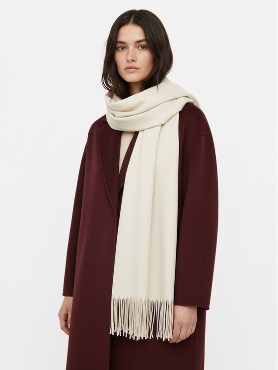 Nine West Šál Nine West CEO-NW-W4-002-AW25 Écru