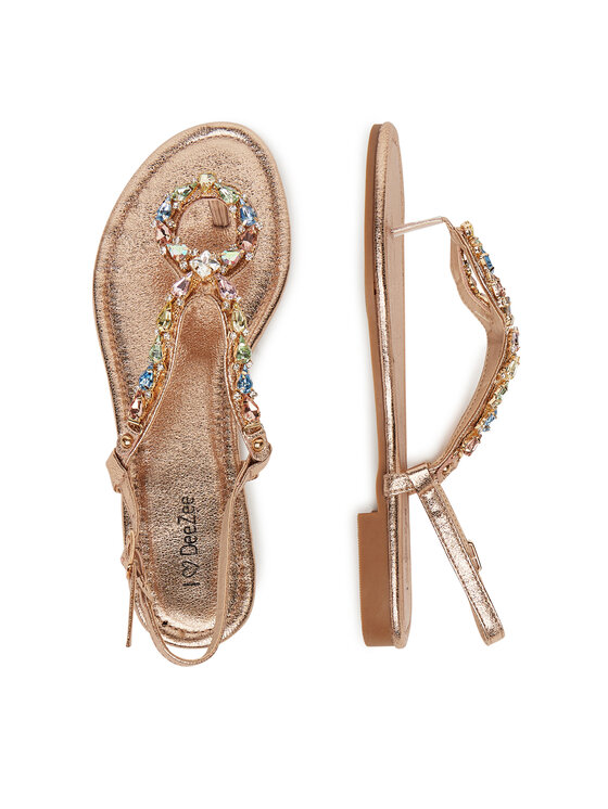 DeeZee Sandály DeeZee 6682 Zlatá