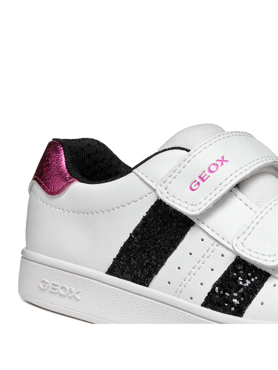 Geox Sneakersy Geox J Eclyper Girl J45LRA 000BC C0404 M Biela