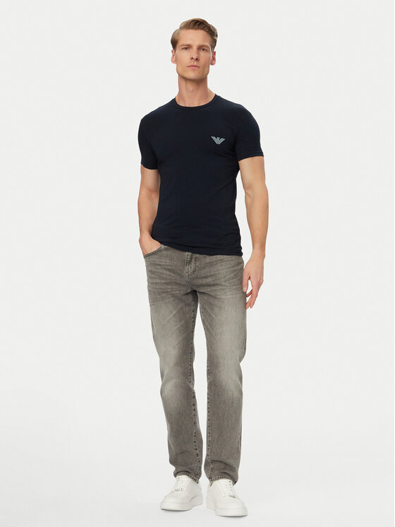 Emporio Armani Underwear Emporio Armani Underwear Camiseta EM000375 AF18890 UB102 Azul Slim Fit