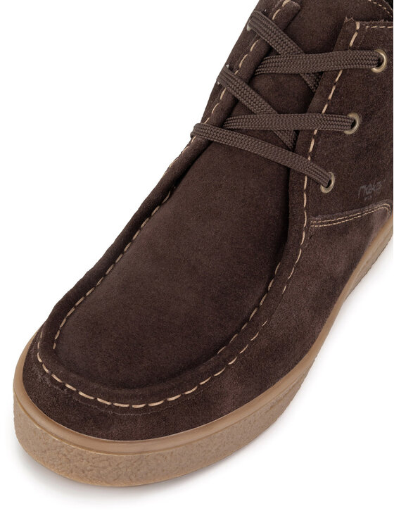 Rieker Šnurovacia obuv Rieker 31011-25 Hnedá