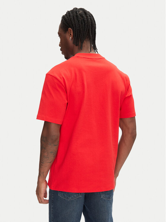 HUGO HUGO Футболка Dapolino 50488330 Червоний Relaxed Fit