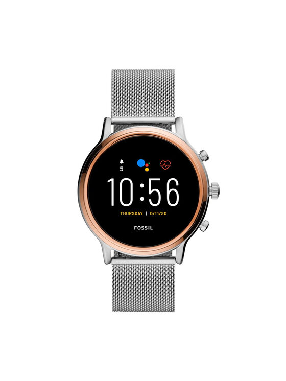 Fossil Pametna ura Fossil Julianna Hr FTW6061 Srebrna