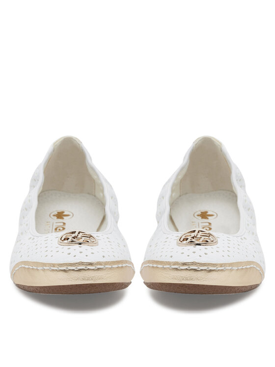 Rieker Ballerine Rieker 41459-80 Bianco