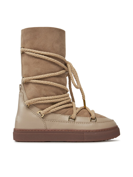 Inuikii Stivali da neve Inuikii Classic High Laced 75107-096 Beige