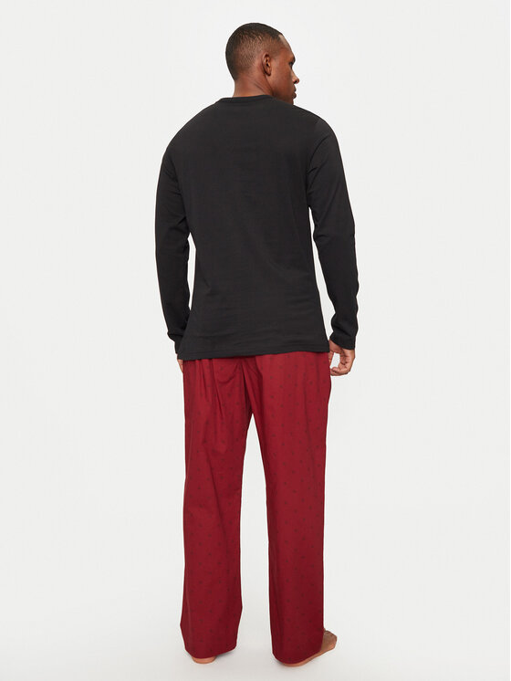 Calvin Klein Underwear Calvin Klein Underwear Παντελόνι πιτζάμας 000NM2781E Κόκκινο Relaxed Fit