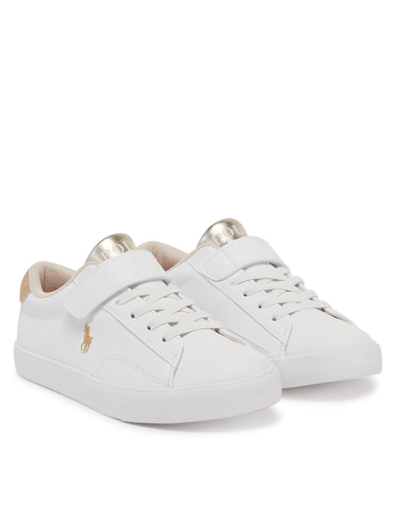 Polo Ralph Lauren Снікерcи Polo Ralph Lauren RF104099 Білий