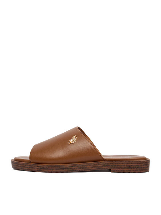 U.S. Polo Assn. Шльопанці U.S. Polo Assn. EO-MARINA003W/6Y1 Коричневий