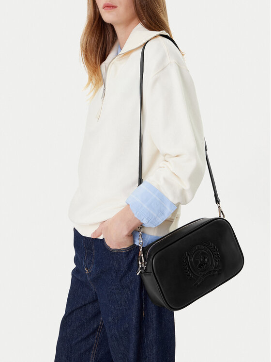 Beverly Hills Polo Club Kabelka Beverly Hills Polo Club C-BHPC-L-010-08 Čierna