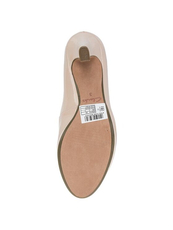 Clarks Półbuty Clarks Anika Kendra 20354470 Beżowy