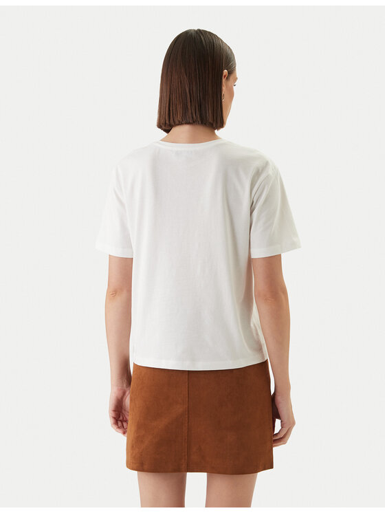 Morgan Morgan Camiseta 261-DARIS Blanco Regular Fit