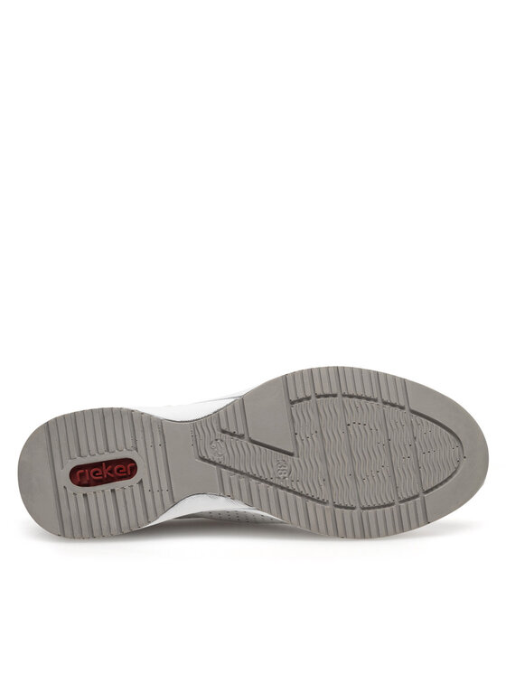 Rieker Sneakersy Rieker N4340-80 Biela