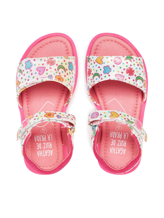 Agatha Ruiz de la Prada Босоніжки Agatha Ruiz de la Prada 252927 Білий