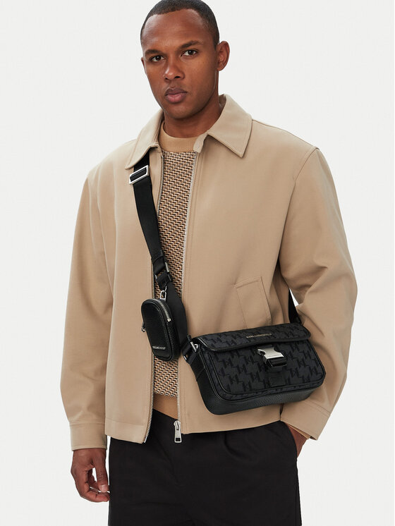 KARL LAGERFELD Saszetka KARL LAGERFELD B3M30294 Czarny