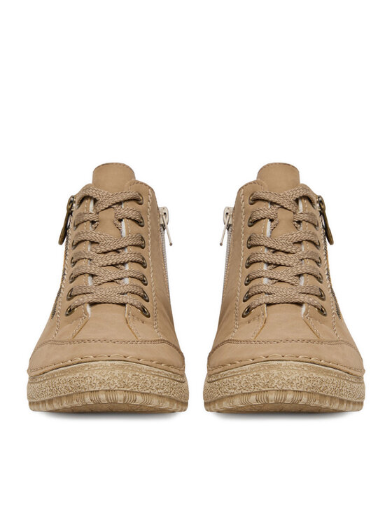 Rieker Sneakersy Rieker 50903-20 Béžová