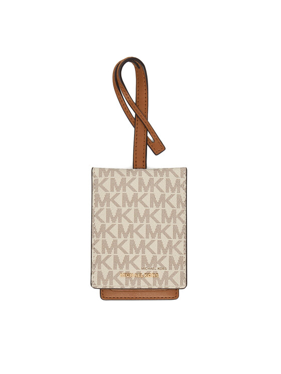 MICHAEL Michael Kors Identyfikator do bagażu MICHAEL Michael Kors 32F5GJ6N1B Kremowy