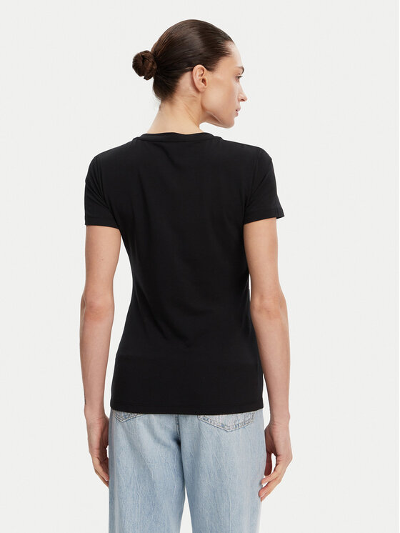 Fracomina Fracomina T-Shirt FP25ST3002J449N4 Μαύρο Regular Fit