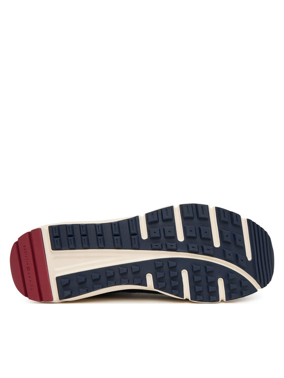Tommy Hilfiger Superge Tommy Hilfiger Hilfiger Wp Mix Chukka Runner FM0FM06022 Mornarsko modra