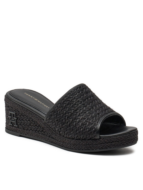 Tommy Hilfiger Espadrilles Tommy Hilfiger FW0FW07927 Fekete