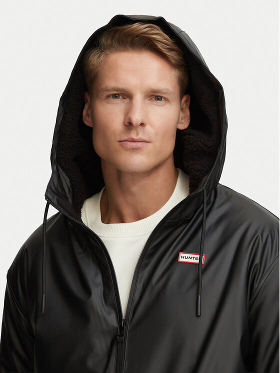 Hunter Hunter Dežna jakna HARU0003262 Črna Regular Fit