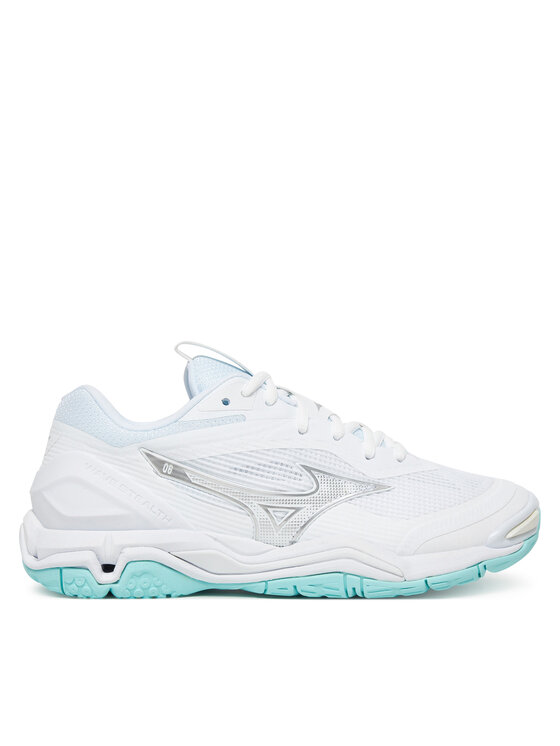 Mizuno Παπούτσια Σάλας Mizuno Wave Stealth 6 X1GB2430 Λευκό