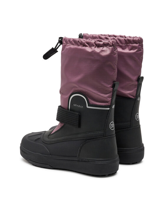 Geox Śniegowce Geox J Bunshee PG Abx B J46HSB-0MEFU C8049 S Czarny