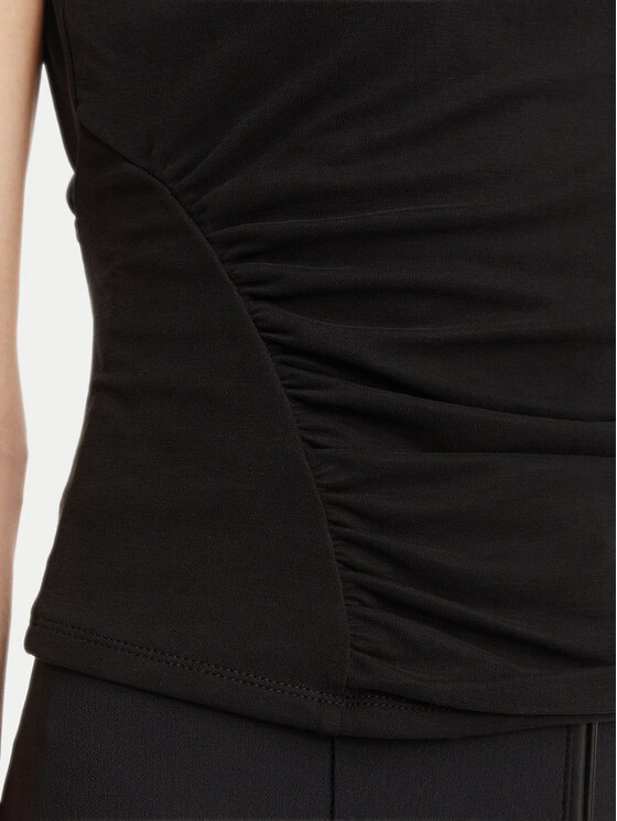 Guess Guess Топ W6YP38 K4517 Чорний Slim Fit