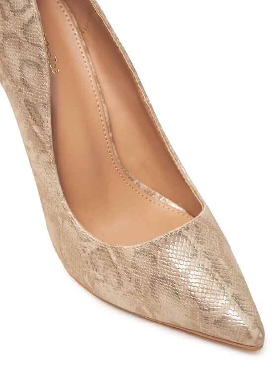 DeeZee Pantofi cu toc subțire DeeZee HT92831-202C Auriu