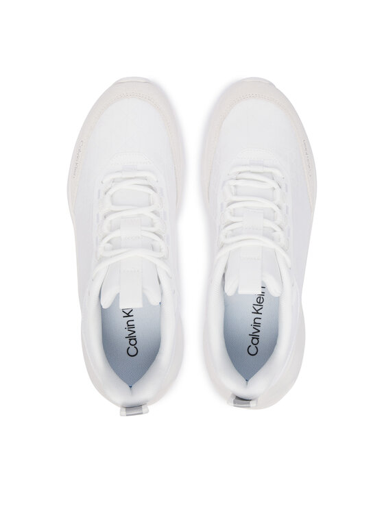 Calvin Klein Superge Calvin Klein Light Eva Runn Laceup Aop HW0HW03292 Bela