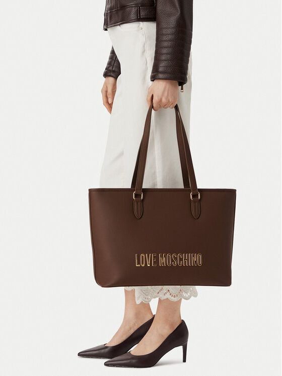 LOVE MOSCHINO Kabelka LOVE MOSCHINO JC4190PP1PKD0300 Hnedá