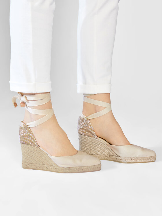 Castañer Espadrilky Castañer Joyce/8/001 021676-203 Béžová