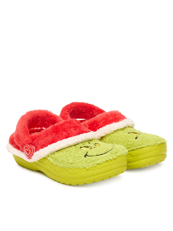 Crocs Šlepetės Crocs Classic Grinch 211689 Žalia