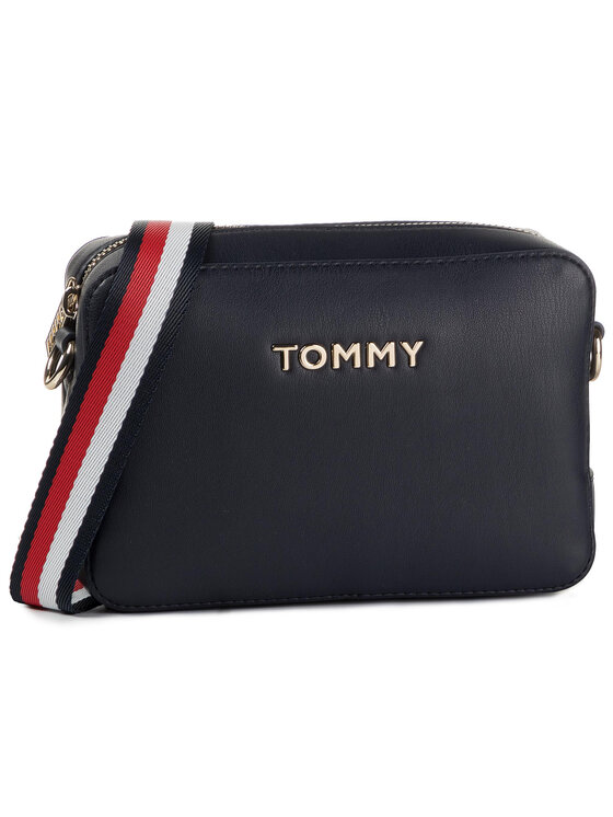 Tommy Hilfiger Geantă Tommy Hilfiger Iconic Tommy Crossover AW0AW07592 Bleumarin