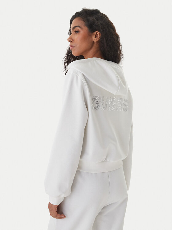 Guess Guess Sudadera V6GQ15 K3093 Blanco Regular Fit