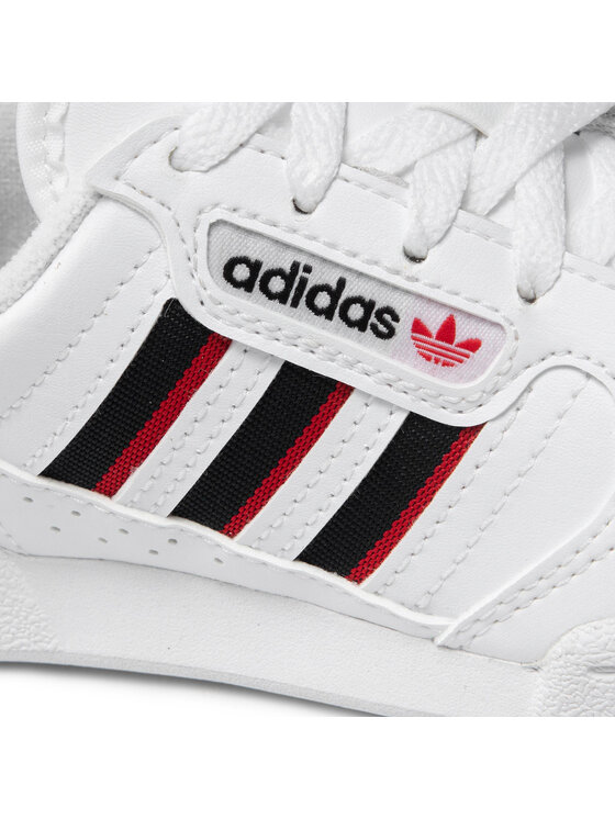 adidas Sneakersy adidas Continental 80 Stripes C S42611 Bílá