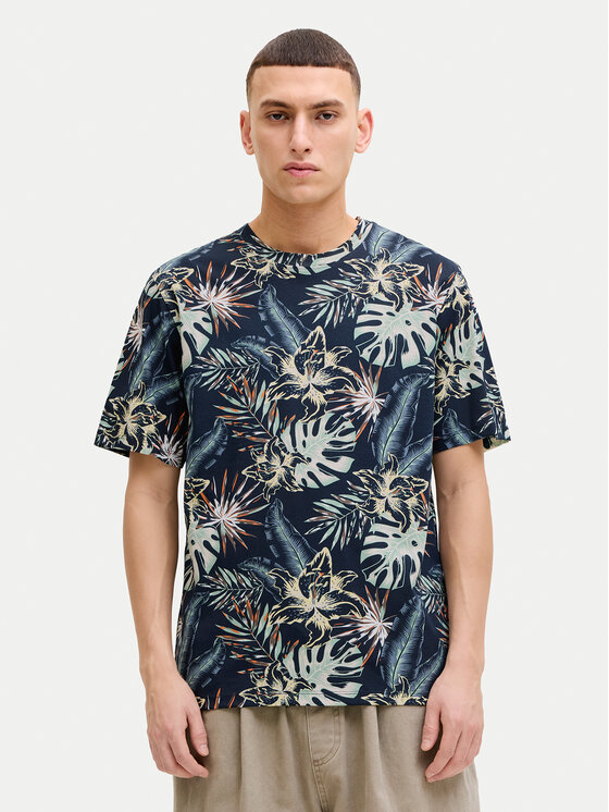 Jack & Jones Jack & Jones Camiseta Honolulu 12288089 Azul marino Regular Fit