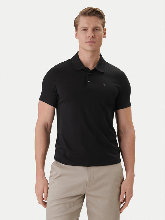 Calvin Klein Calvin Klein Polo LV04LF200G Negro Slim Fit