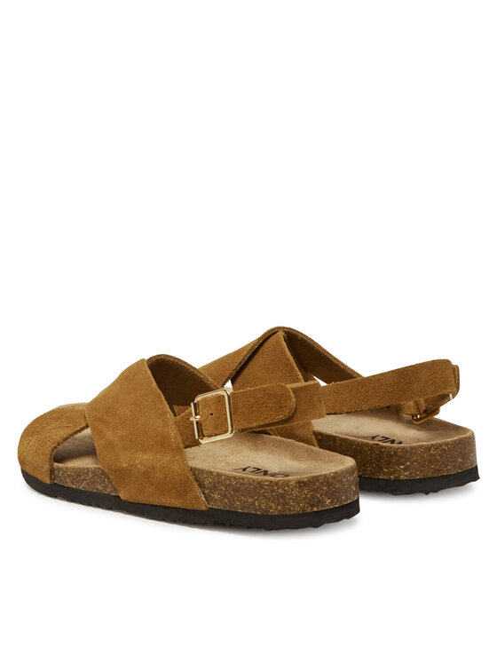 ONLY Shoes Σανδάλια ONLY Shoes Onlava 15342054 Καφέ