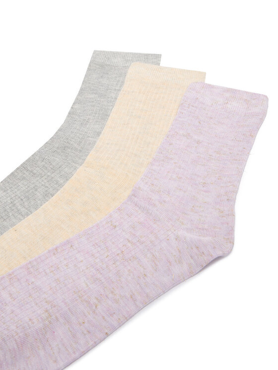 Nine West Короткі шкарпетки Nine West CEO_BR_NW_25080_W_AW25 (3 PACK) Кольоровий